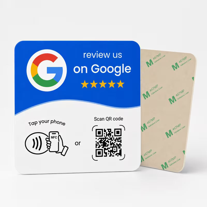 Google Anmeldelsesplade