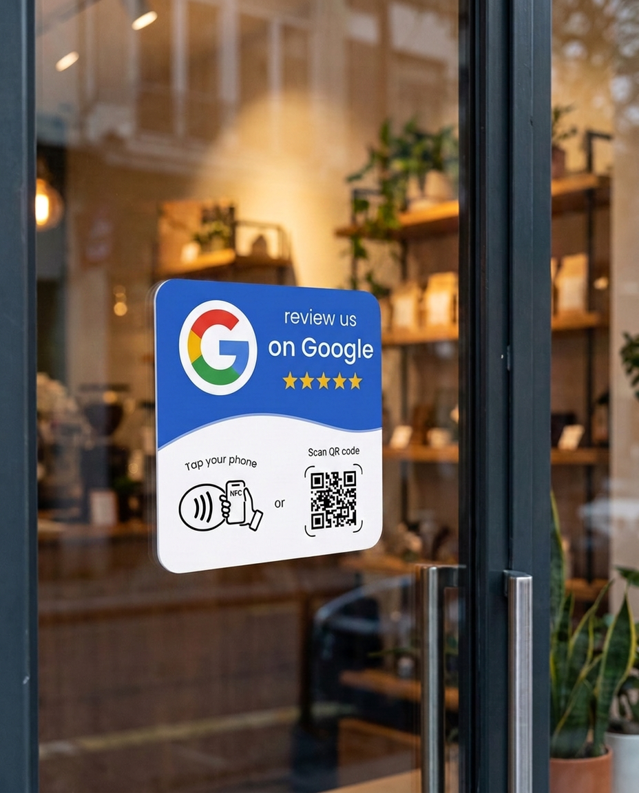 Google Anmeldelsesplade